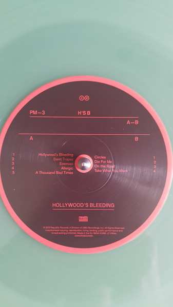 2LP Post Malone: Hollywood's Bleeding