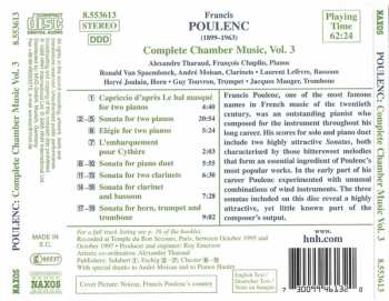CD Francis Poulenc: Complete Chamber Music, Volume 3