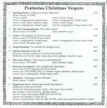 CD Michael Praetorius: Christmas Vespers