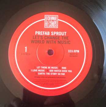 LP Prefab Sprout: Let's Change The World With Music