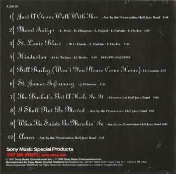 CD Preservation Hall Jazz Band: Marching Down Bourbon Street