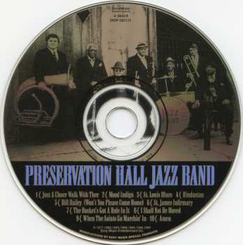 CD Preservation Hall Jazz Band: Marching Down Bourbon Street