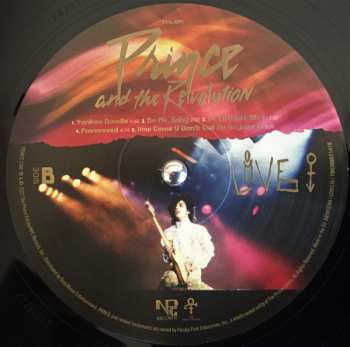 3LP Prince And The Revolution: Live