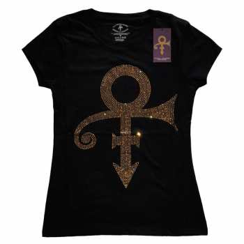 Merch Prince: Dámske Tričko Gold Symbol