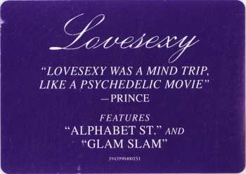 LP Prince: Lovesexy