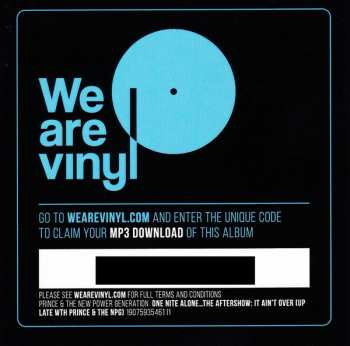 2LP Prince: One Nite Alone... The Aftershow: It Ain't Over! (Up Late With Prince & The NPG) LTD | CLR