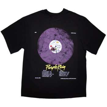 Merch Prince: Oversized Tričko Purple Rain Disc