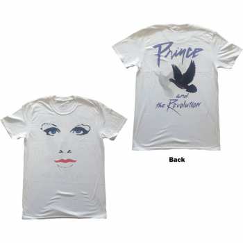 Merch Prince: Tričko Faces & Doves  S
