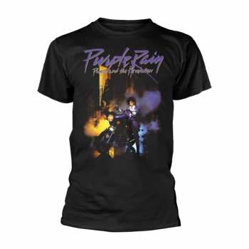 Merch Prince: Tričko Purple Rain (black)
