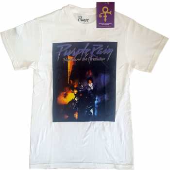 Merch Prince: Tričko Purple Rain Square 