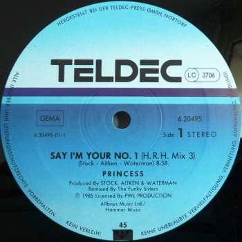 LP Princess: Say I'm Your No. 1