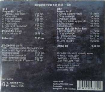2CD Pro Pocit Jistoty: Kompletní Tvorba Z Let 1983 - 1990