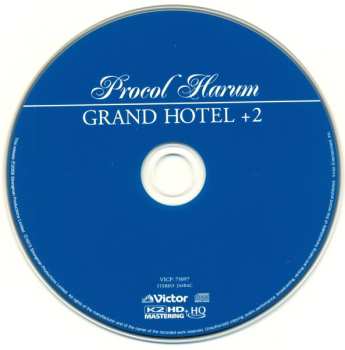 CD Procol Harum: Grand Hotel = グランド・ホテル +2 LTD