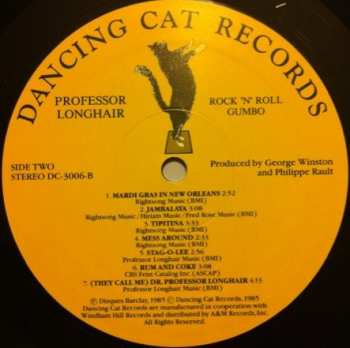 LP Professor Longhair: Rock 'N' Roll Gumbo