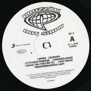 LP Prozzak: Hot Show