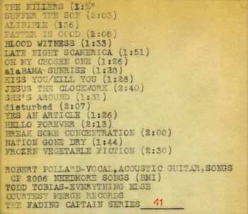 CD Psycho And The Birds: All That Is Holy