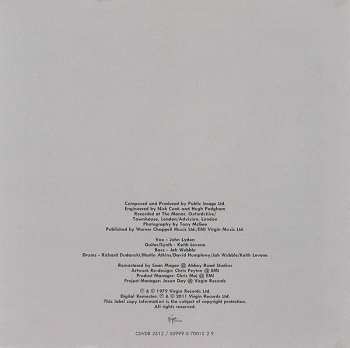CD Public Image Limited: Second Edition