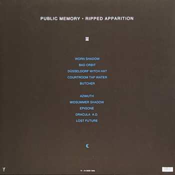 LP Public Memory: Ripped Apparition LTD | CLR