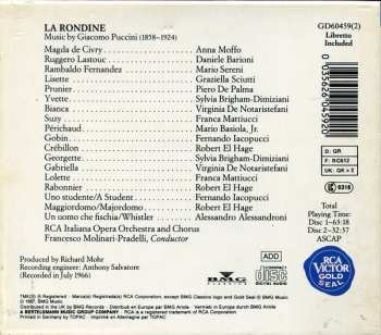 2CD Giacomo Puccini: La Rondine