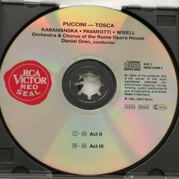 2CD Giacomo Puccini: Tosca