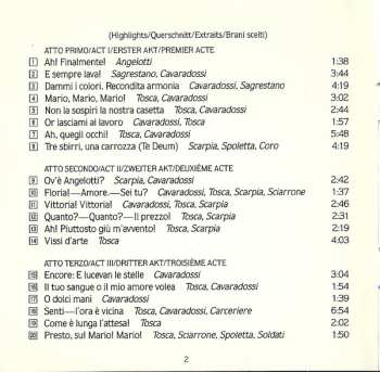 CD Giacomo Puccini: Tosca Highlights