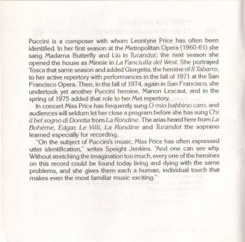 CD Giacomo Puccini: Puccini Heroines