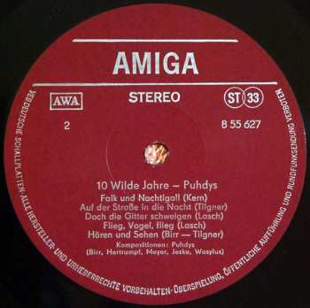 LP Puhdys: 10 Wilde Jahre (1969-1979)