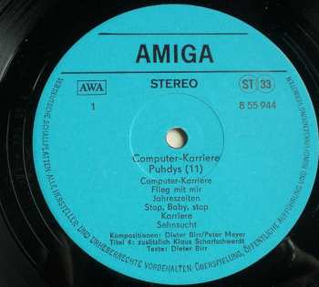 LP Puhdys: Puhdys 11 (Computer-Karriere)