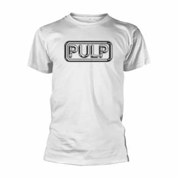 Merch Pulp: Tričko Different Class Logo Pulp (white/black)
