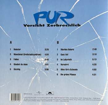 4LP/Box Set Pur: Pur Vinyl-Box Volume 1 (1983 - 1988) LTD | CLR
