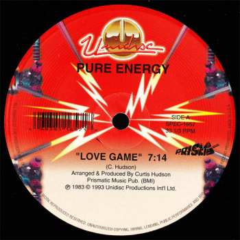 LP Pure Energy: Love Game / Too Hot / You've Got The Power