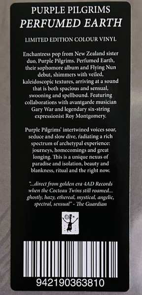 LP Purple Pilgrims: Perfumed Earth LTD | CLR