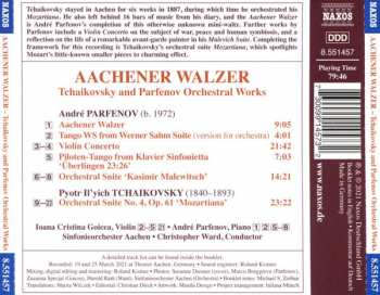 CD Pyotr Ilyich Tchaikovsky: Aachener Walzer (Tchaikovsky & Parfenov Orchestral Works)