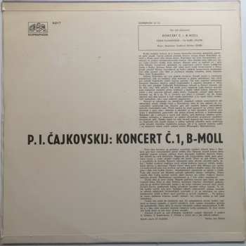 LP The Czech Philharmonic Orchestra: Koncert  Č. 1, B Moll Pro Klavír A Orchestr, Op. 23