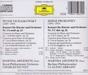 CD Sergei Prokofiev: Piano Concerto No. 1 / Piano Concerto No. 3