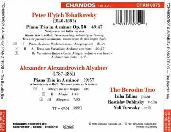 CD Pyotr Ilyich Tchaikovsky: Piano Trio In A Minor Op. 50 / Piano Trio in A Minor