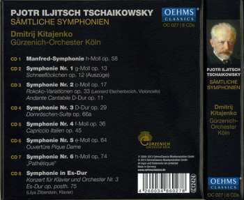 8CD/Box Set Pyotr Ilyich Tchaikovsky: Sämtliche Symphonien