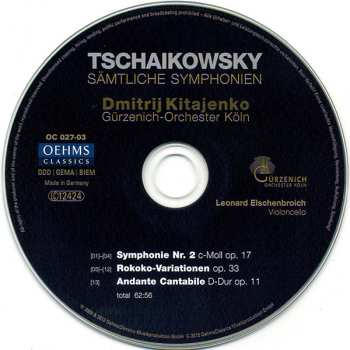 8CD/Box Set Pyotr Ilyich Tchaikovsky: Sämtliche Symphonien