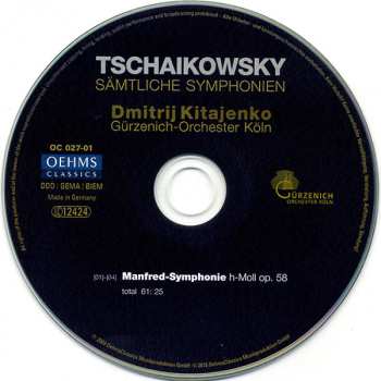 8CD/Box Set Pyotr Ilyich Tchaikovsky: Sämtliche Symphonien