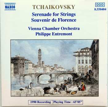 CD Pyotr Ilyich Tchaikovsky: Serenade For Strings / Souvenir De Florence