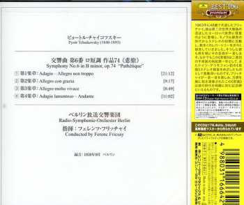 CD Pyotr Ilyich Tchaikovsky: Symphonie Nr. 6 H-Moll Op.74 "Pathétique"