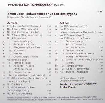 7CD/Box Set Pyotr Ilyich Tchaikovsky: Swan Lake / The Sleeping Beauty / The Nutcracker