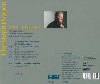 CD Pyotr Ilyich Tchaikovsky: Symphony No. 6 Pathétique ; Hamlet Overture-Fantasia