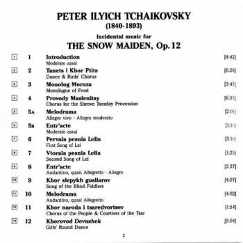 CD Pyotr Ilyich Tchaikovsky: The Snow Maiden