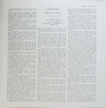 3LP/Box Set Pyotr Ilyich Tchaikovsky: Лебединое Озеро, Балет = Swan Lake, Ballet