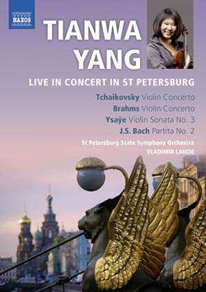 DVD Johann Sebastian Bach: Tianwa Yang Live In Concert In St Petersburg