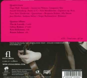 CD Quatuor Alfama: Quartettsatz