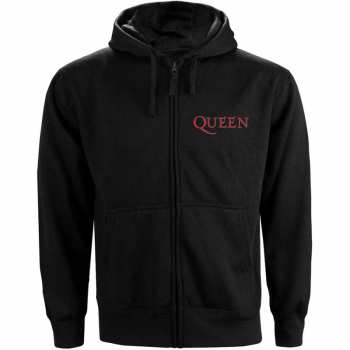Merch Queen: Dámská Mikina Na Zip Classic Crest  S