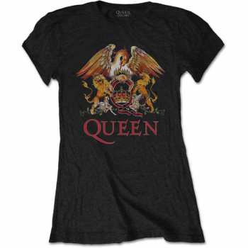Merch Queen: Dámské Tričko Classic Crest  XS