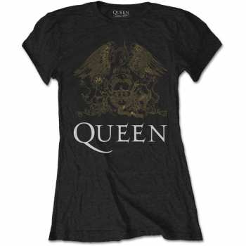 Merch Queen: Dámske Tričko Crest 